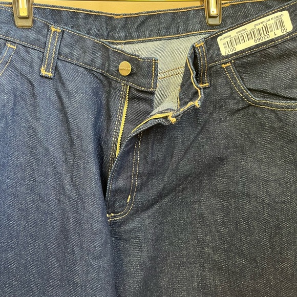 NWT Carhartt Flame-Resistant Rugged Straight Fit 4 Pocket Jean Size 40 x 32 - Picture 7 of 10
